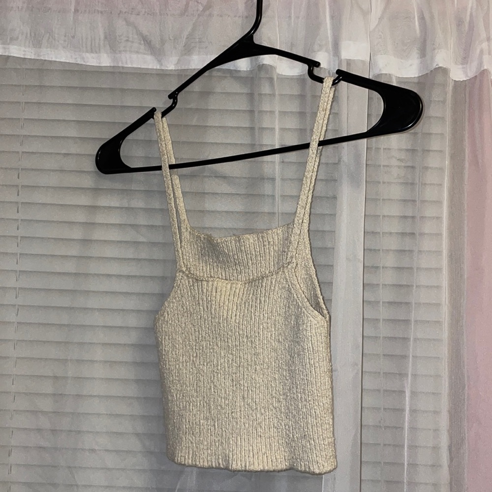 Cropped forever 21 tank top